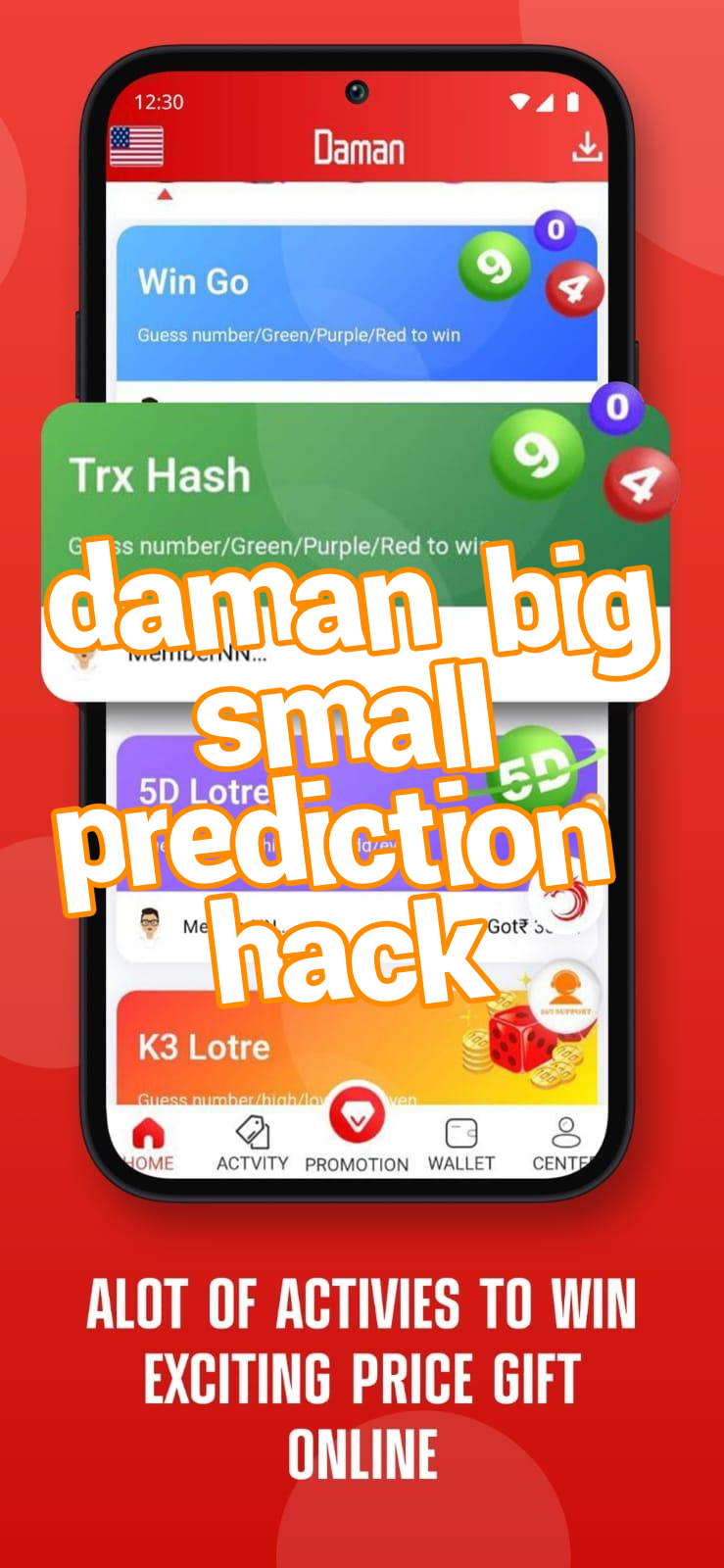 daman big small prediction hack Screenshots